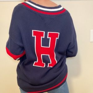 Vintage Boyfriend Tommy Hilfiger V-Neck Sweater
